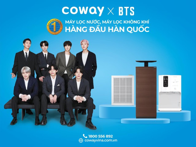 Choáng ngợp hình ảnh đại sứ toàn cầu thương hiệu Coway - BTS đổ bộ hệ thống Lotte Mart trên toàn quốc - Ảnh 3.