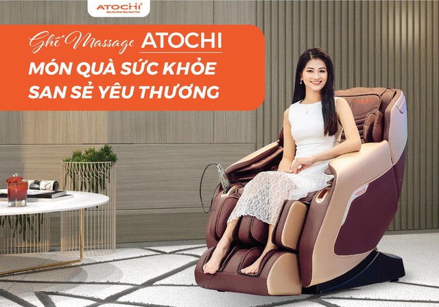 Ghế massage Atochi - Thương hiệu uy tín vì sức khỏe - Ảnh 4.