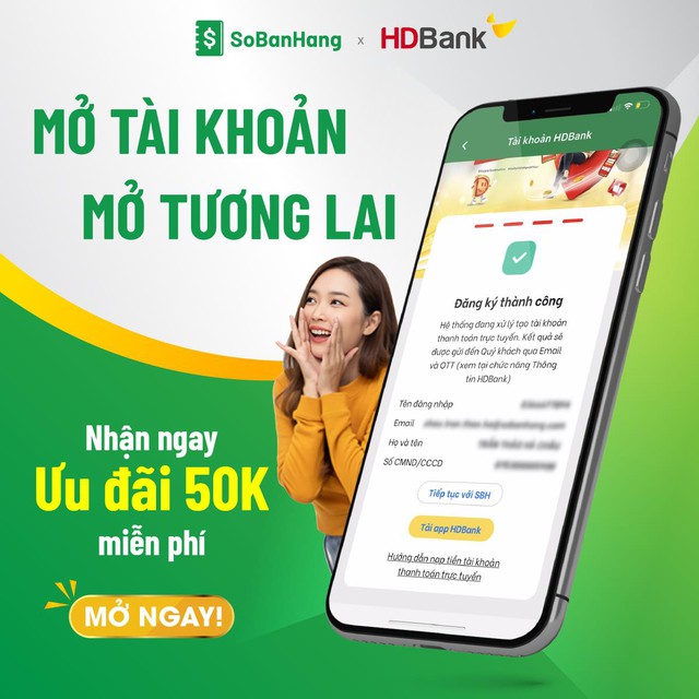 Sổ Bán Hàng hợp tác chiến lược với HDBank trong thời đại số - Ảnh 2.