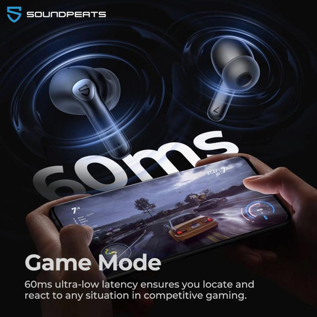 Ra mắt tai nghe Soundpeats Air 3 Pro: chống ồn ANC, chip Qualcomm QCC3046, Bluetooth 5,2, chế độ Game Mode - Ảnh 4.