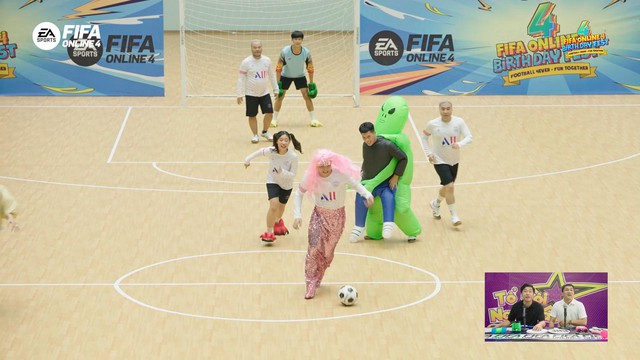 Độ Mixi, Đình Trọng “làm gỏi” Vinh Râu, Tiến Dũng trong Gameshow thực tế mừng sinh nhật FIFA Online 4 Birthday Fest - Ảnh 7.