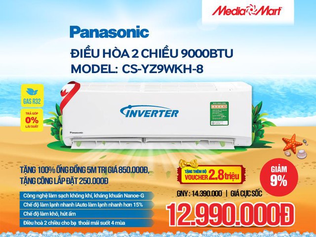 Top 5 điều hoà Panasonic bán chạy đáng mua bậc nhất hiện nay - Ảnh 4.