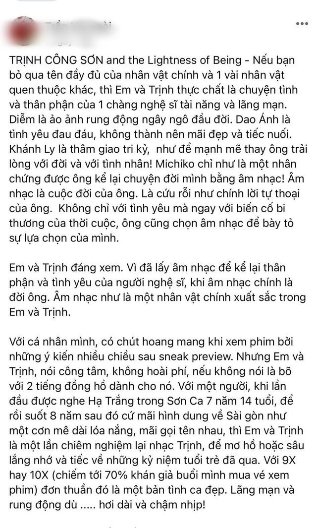 Không chỉ Gen Z, Em Và Trịnh khiến nhiều thế hệ khán giả bồi hồi về thời kì âm nhạc rực rỡ - Ảnh 3.