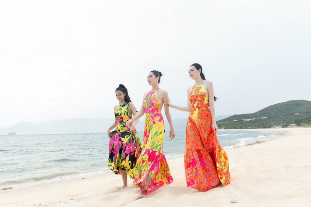 Top 3 Miss World Vietnam 2019 trải nghiệm MerryLand Quy Nhơn - Ảnh 5.
