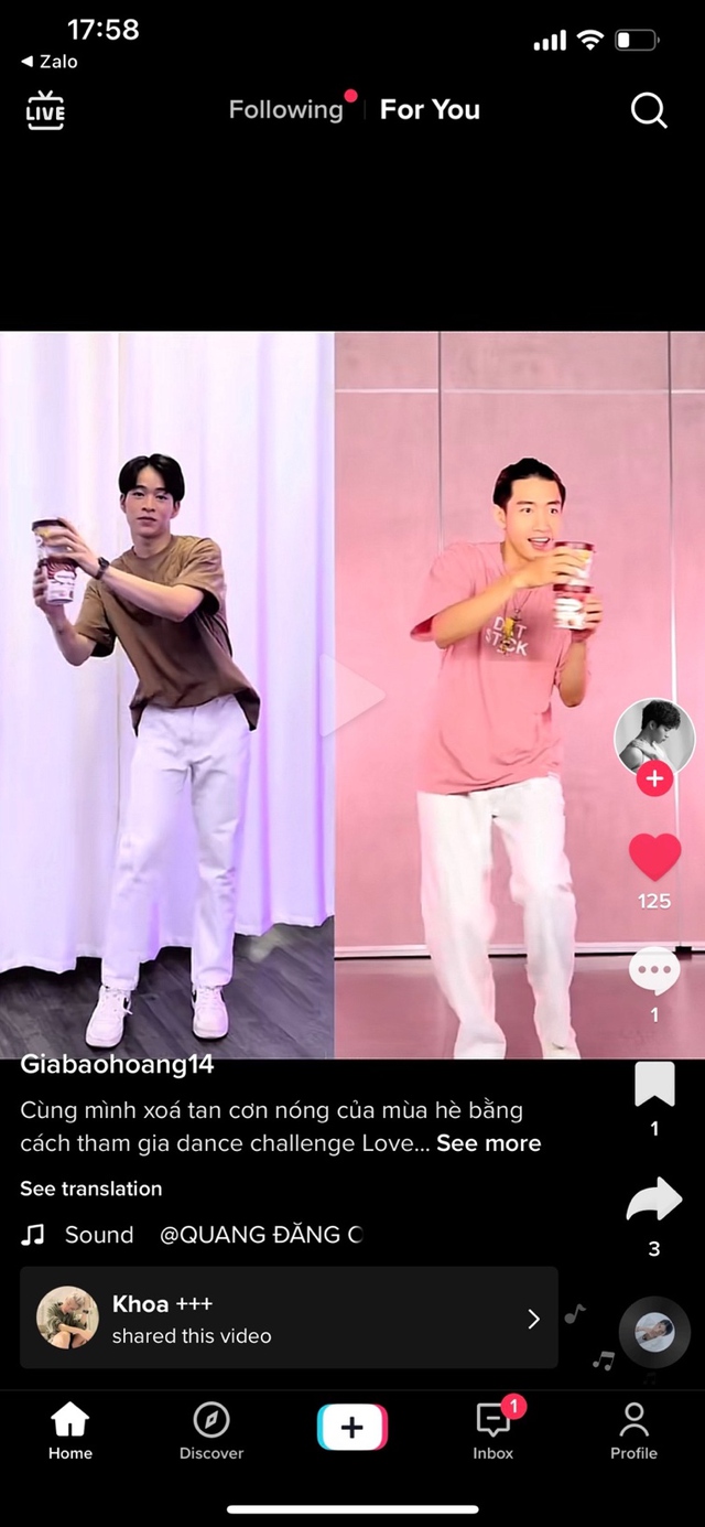 Muốn biết vũ trụ Tiktok đang hot điệu nhảy nào, vào xem clip vừa nhảy vừa ăn kem của Quang Đăng ngay - Ảnh 6.