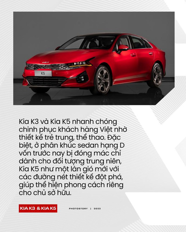 K3 và K5 - Bộ đôi sedan có doanh số ấn tượng tại Việt Nam - Ảnh 3.