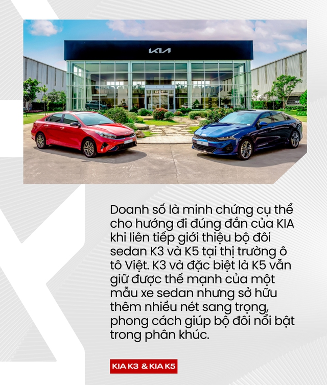 K3 và K5 - Bộ đôi sedan có doanh số ấn tượng tại Việt Nam - Ảnh 2.