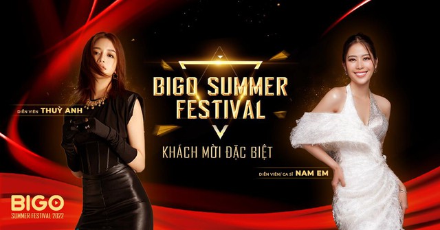 Nam Em, Thùy Anh trở thành khách mời đặc biệt trong đêm trao giải Bigo Summer Festival 2022 - Ảnh 1.