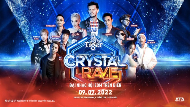 Đại nhạc hội EDM Crystal Rave hé lộ dàn line-up “khủng với top DJ thế giới - Ảnh 9.