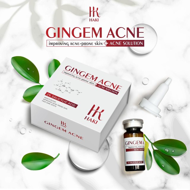 Gingem Acne ngăn ngừa mụn, mờ vết thâm, cho làn da sáng rạng ngời - Ảnh 1.