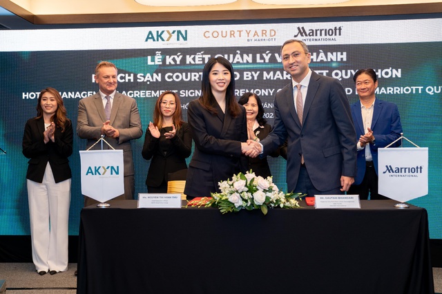 Marriott International hợp tác AKYN Hospitality Group, mang Courtyard by Marriott tới Quy Nhơn - Ảnh 1.