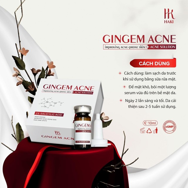 Gingem Acne ngăn ngừa mụn, mờ vết thâm, cho làn da sáng rạng ngời - Ảnh 3. Gingem Acne ngăn ngừa mụn, mờ vết thâm, cho làn da sáng rạng ngời - Ảnh 3.