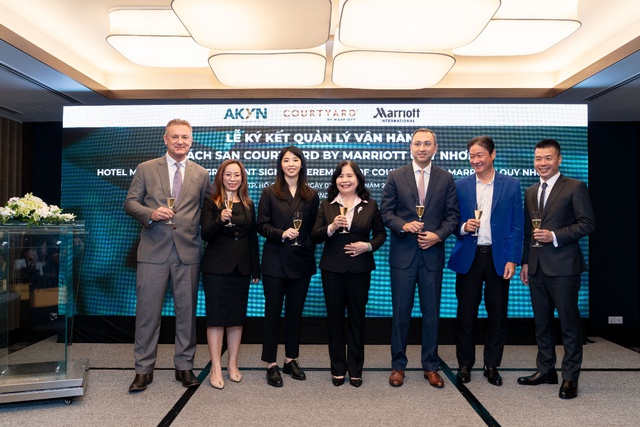 Marriott International hợp tác AKYN Hospitality Group, mang Courtyard by Marriott tới Quy Nhơn - Ảnh 2.