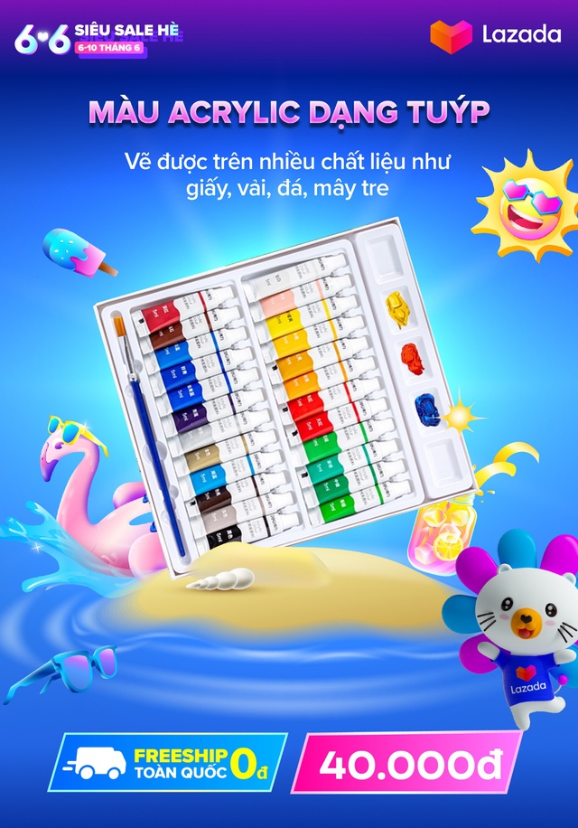 Sắm hè theo style team lười: Không cần du lịch, chỉ ở nhà cày loạt sách cùng đồ DIY sale đẫm dịp 6.6 là đủ chơi tới - Ảnh 5.