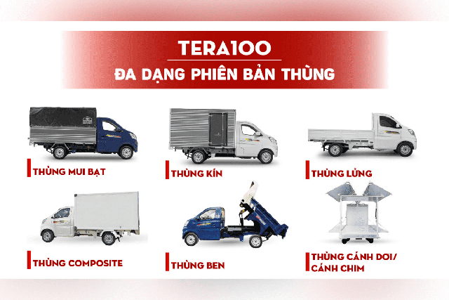 Continuing the growth momentum, Daehan Motors launched attractive offers for Tera100 and Tera-V - Photo 3.