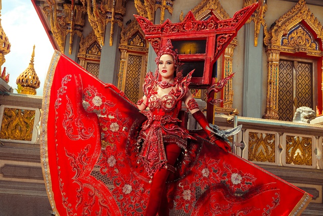 CEO Hương Nam Production House gây sốt cộng đồng mạng với bộ ảnh “National costume” Thái Lan - Ảnh 10.