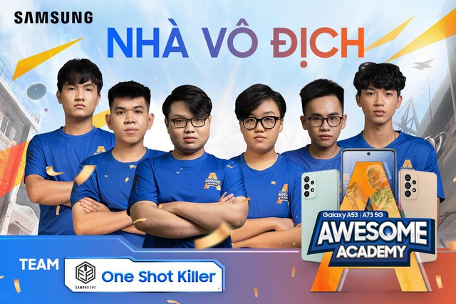 Quán quân chương trình Awesome Academy chính thức gọi tên One Shot Killer - Ảnh 1.
