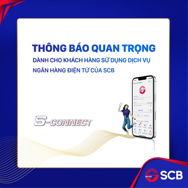 SCB thông báo chuyển đổi dữ liệu ngân hàng điện tử - Ảnh 1.