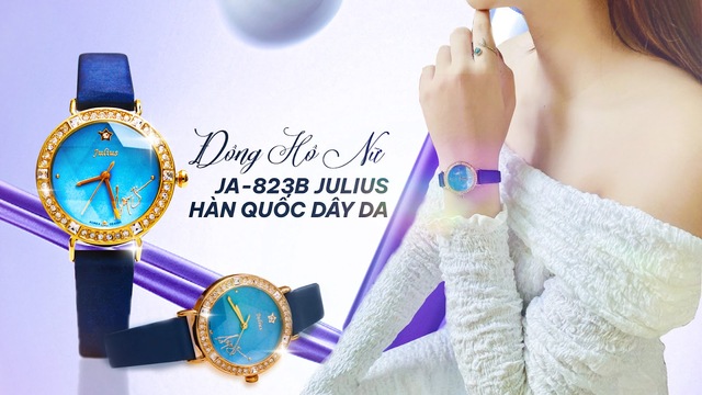 Mỗi ngày một phong cách với đồng hồ nữ Julius sale đồng giá 699k siêu chất - Ảnh 1.
