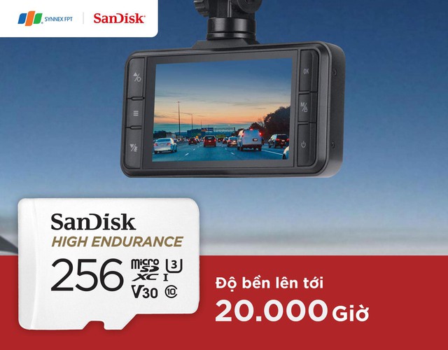 SanDisk High Endurance: Những thông số ấn tượng cho một thẻ ghi hình - Ảnh 2.