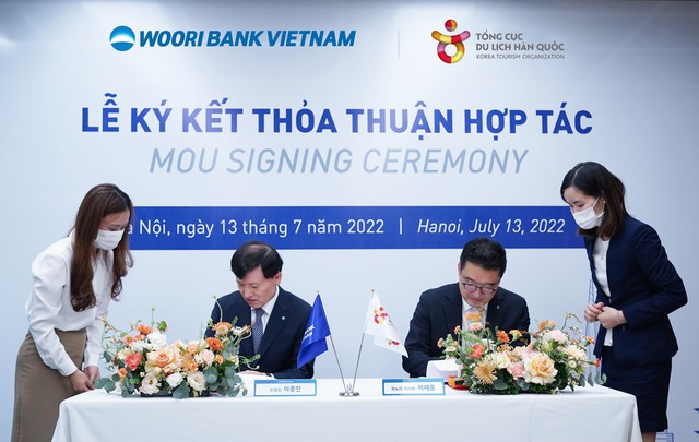 Ngân hàng Woori Việt Nam và Tổng cục Du lịch Hàn Quốc tăng cường hợp tác - Ảnh 1.