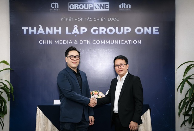 Chin Media và DTN Group ký kết ra mắt Liên minh đối tác truyền thông GroupONE - Ảnh 1.