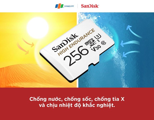 Một thẻ ghi hình cần những gì, microSD SanDisk High Endurance có hết - Ảnh 1.