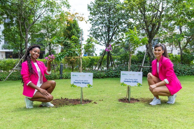 Miss Earth Lindsey Coffey, Destiny Wagner: “Aqua City đô thị đáng sống, mang tầm quốc tế” - Ảnh 1.