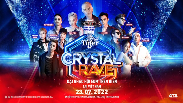 Crystal Rave Hạ Long - Lễ hội âm nhạc EDM trên biển đổ bộ tại Bãi Cháy - Ảnh 3.
