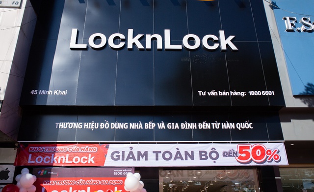 LocknLock hợp tác mở chuỗi cửa hàng nhượng quyền với FPT Retail - Ảnh 1.