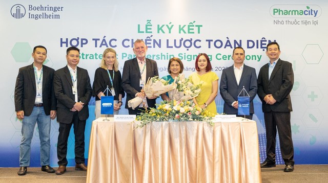 Pharmacity công bố quan hệ hợp tác với Boehringer Ingelheim Việt Nam - Ảnh 1.
