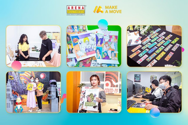 Giải m&atilde; 8 phong c&aacute;ch nghệ thuật s&aacute;ng tạo tại Arena Open Day 2022 - Ảnh 4.