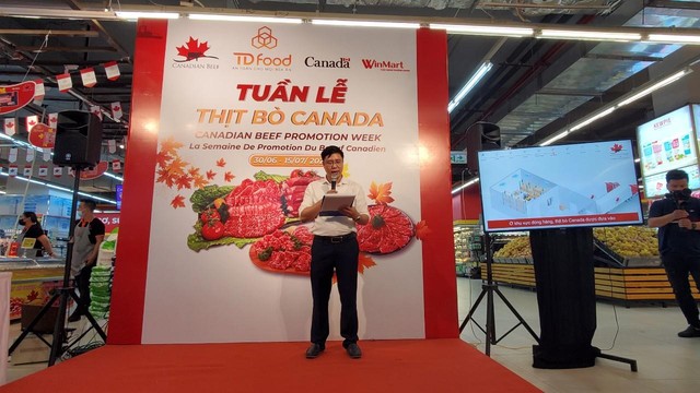 TDFood thành công đưa thịt bò Canada vào thị trường Việt - Ảnh 2.