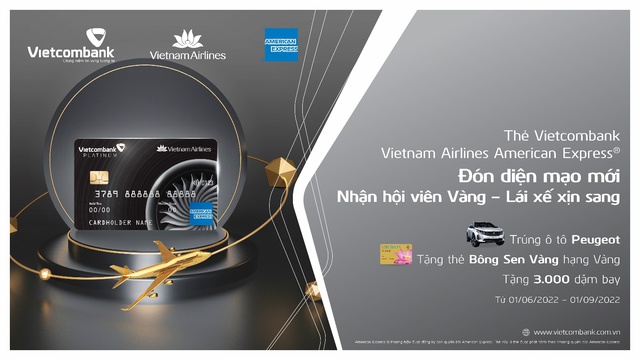 Sở hữu xe New Peugeot và thăng hạng Bông Sen Vàng hạng Vàng cùng thẻ Amex Vietcombank - Ảnh 3.