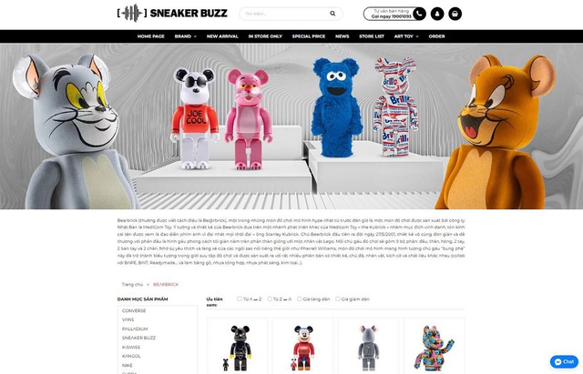 Be@rbrick chính thức có mặt tại Việt Nam thông qua kênh đối tác Sneaker Buzz - Ảnh 1.