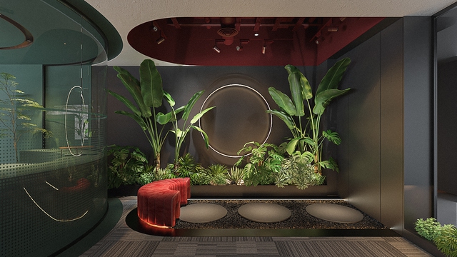Văn phòng sáng tạo độc lạ với nội thất bao phủ cây xanh – BoldConcept - Ảnh 7.