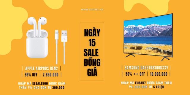 Biệt đội săn khuyến mãi 1K nghe rõ trả lời, sẵn sàng bí kíp đón “bão” Ngày 15 Sale Đồng Giá ngay và luôn! - Ảnh 3.