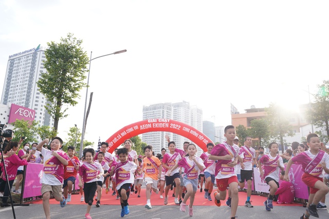 AEON Việt Nam khởi động giải chạy tiếp sức “Aeon Ekiden 2022” tại Hà Nội - Ảnh 1.