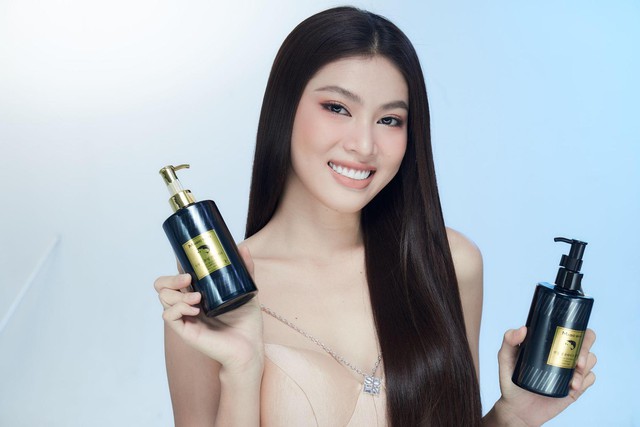 Bộ gội xả trứng cá tầm Magic Skin - bí quyết làm đẹp của Hoa hậu Việt - Ảnh 1.