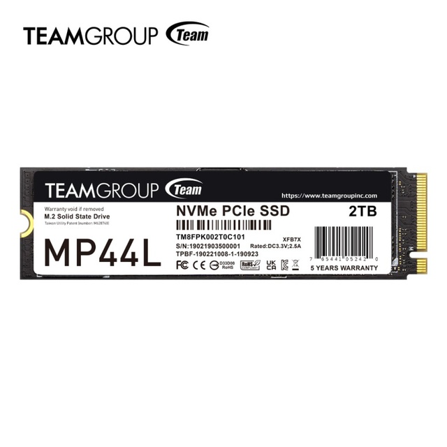 Teamgroup ra mắt SSD MP44L M.2 PCIe 4.0 với nhãn hiệu SSD graphene - Ảnh 1.