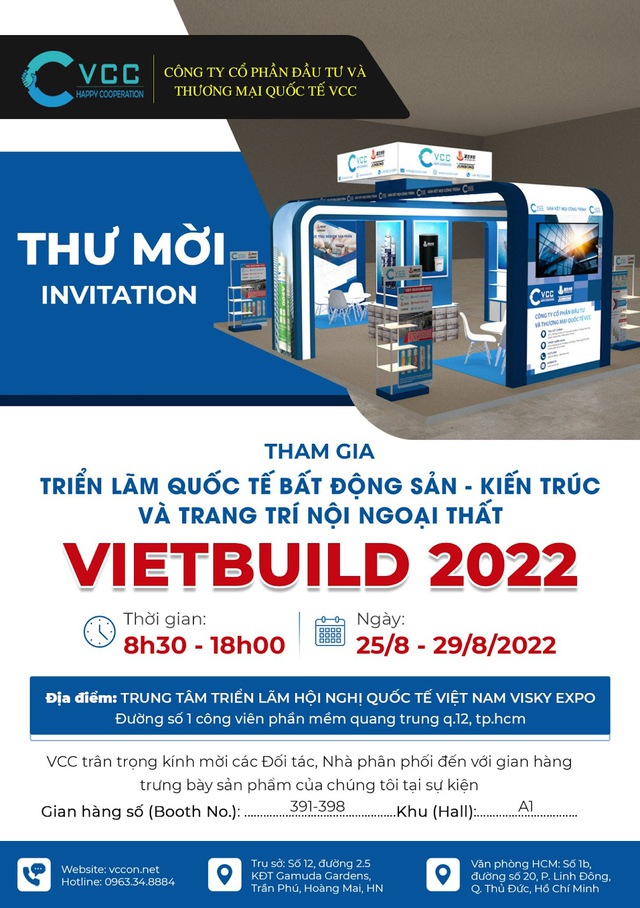 Vietbuild TP.HCM 2022: Hé lộ loạt sản phẩm keo silicone của VCC - Ảnh 1.