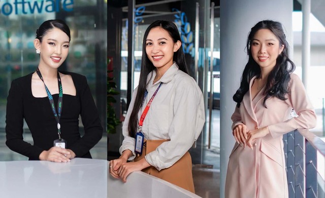Điểm mặt những người đẹp đình đám ở công ty công nghệ hàng đầu Đông Nam Á - Ảnh 1.