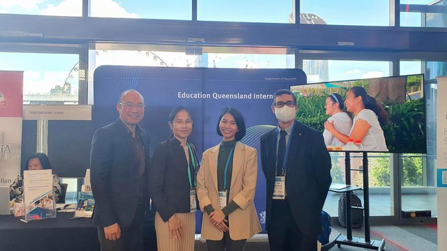 Du học SET tại buổi tọa đ&agrave;m Sở Gi&aacute;o dục bang Queensland - Ảnh 1.