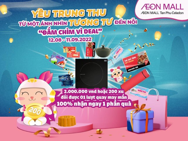 Vui chơi xả hơi cùng Aeon Mall Tân Phú Celadon - Ảnh 1.