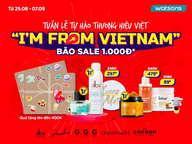 Tháng 9 này có hẹn cùng Lễ hội làm đẹp tại Watsons: Cơ hội cuối cùng “săn sale” 1.000Đ - Ảnh 2.