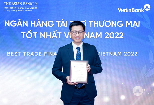 VietinBank - Ngân hàng tài trợ thương mại tốt nhất Việt Nam 2022 - Ảnh 1.