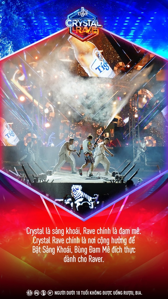 Tiger Crystal Rave - chuỗi đại tiệc EDM “bật sảng khoái, bùng đam mê” đúng nghĩa cho raver toàn quốc - Ảnh 3.