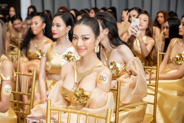 “Đột nhập” hậu trường buổi sơ khảo Miss Grand Vietnam: Nam Em xuất hiện bất ngờ - Ảnh 6.