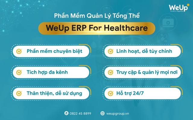 WeUp Group tiếp sức doanh nghiệp y tế phá kén đón đầu số hóa - Ảnh 2.