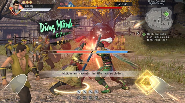 10/8 - Trải nghiệm trọn vẹn lối chơi Liên Trảm của Dynasty Warriors: Overlords trên nền tảng mobile - Ảnh 3.